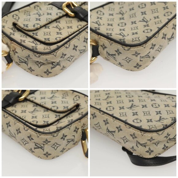 LOUIS VUITTON Monogram Mini Juliet MM Shoulder Bag Blue M92004 LV Auth BA3525 - Picture 15 of 16